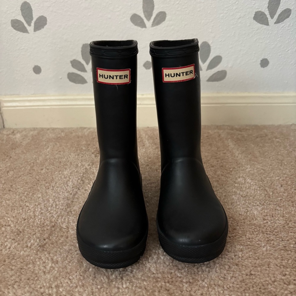 Hunter Black Rain Boots